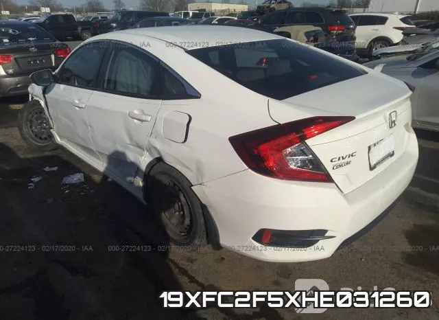 19XFC2F5XHE031260 фото 4