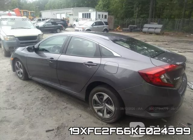 19XFC2F66KE024399 фото 4