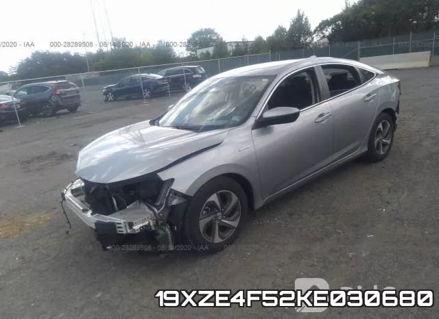 19XZE4F52KE030680 фото 3