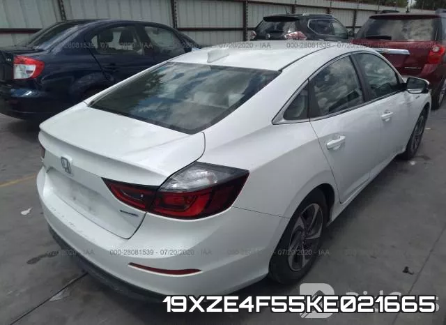 19XZE4F55KE021665 фото 5