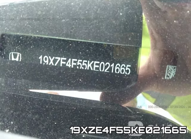 19XZE4F55KE021665 фото 10