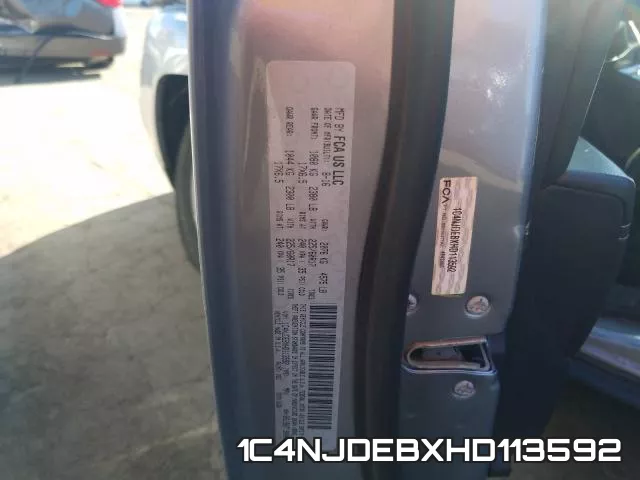 1C4NJDEBXHD113592 фото 2