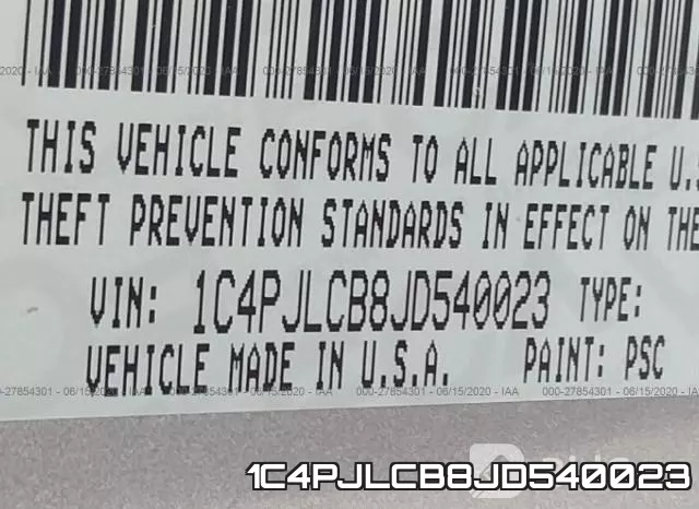 1C4PJLCB8JD540023 фото 10