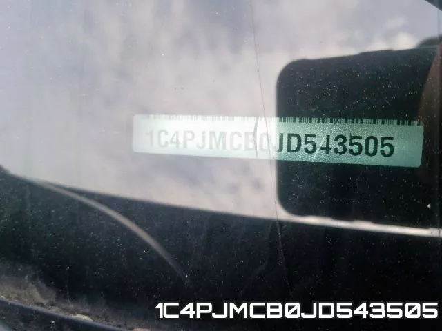 1C4PJMCB0JD543505 фото 2