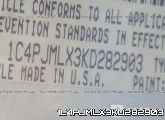 1C4PJMLX3KD282903 фото 10