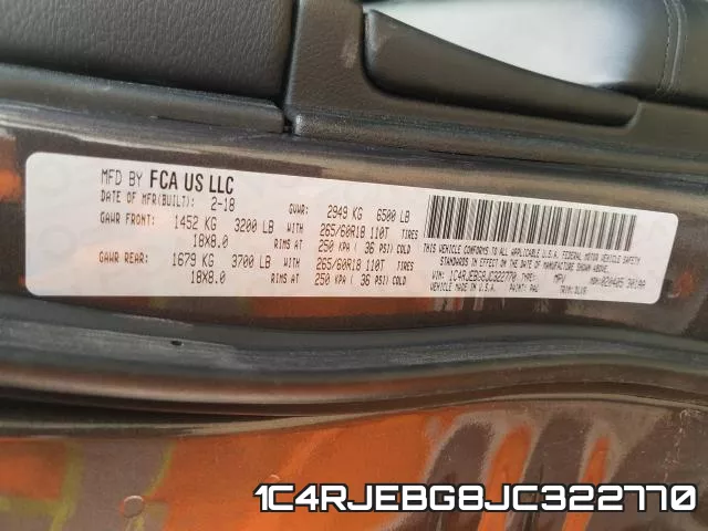 1C4RJEBG8JC322770 фото 2