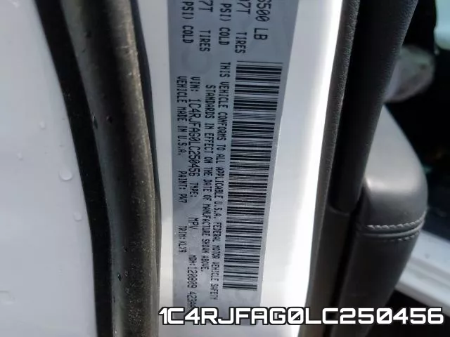 1C4RJFAG0LC250456 фото 2