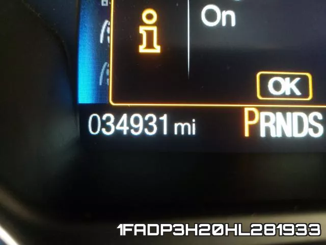 1FADP3H20HL281933 фото 9