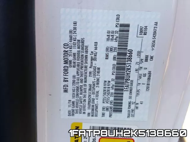 1FATP8UH2K5138660 фото 2