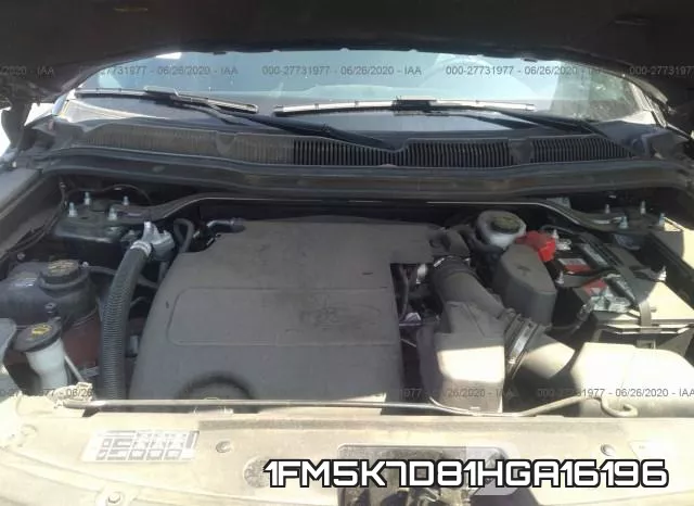 1FM5K7D81HGA16196 фото 2