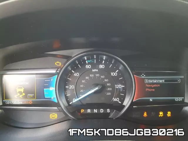 1FM5K7D86JGB30216 фото 9