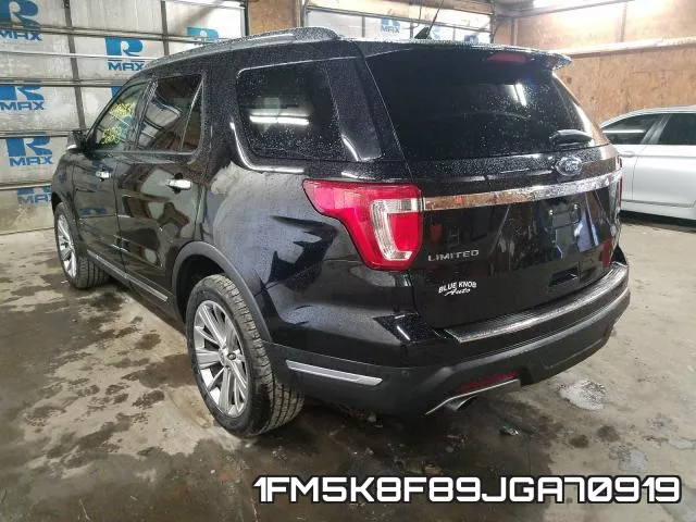 1FM5K8F89JGA70919 фото 4