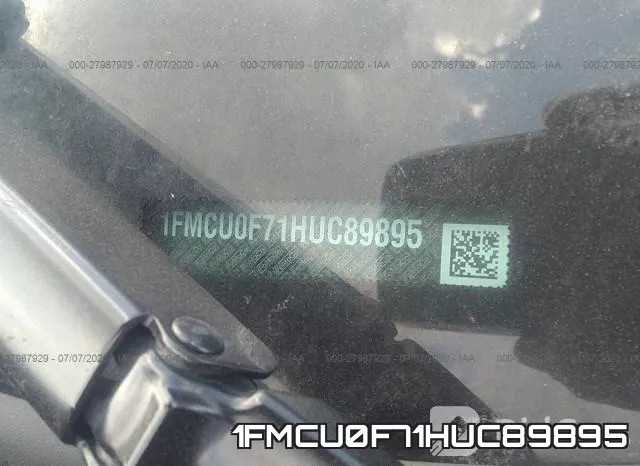 1FMCU0F71HUC89895 фото 10