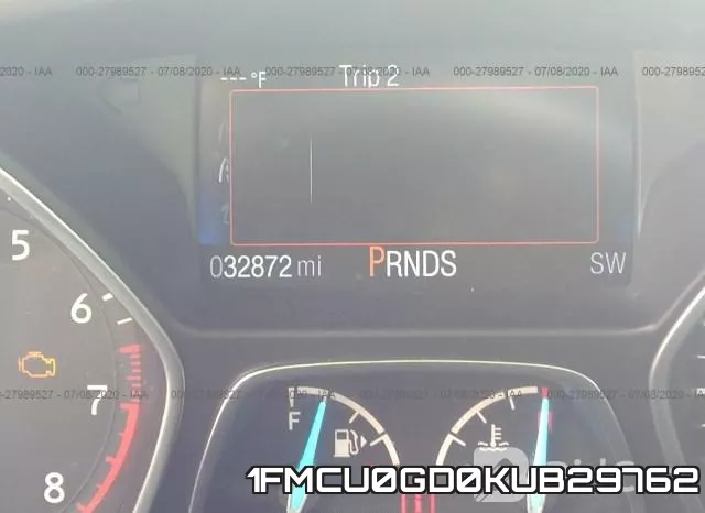 1FMCU0GD0KUB29762 фото 8