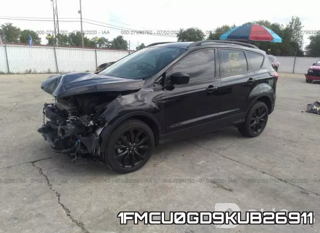 1FMCU0GD9KUB26911 фото 3