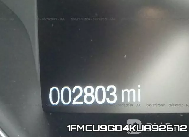 1FMCU9GD4KUA92672 фото 8