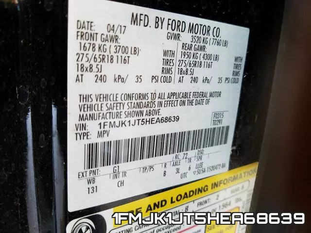 1FMJK1JT5HEA68639 фото 2