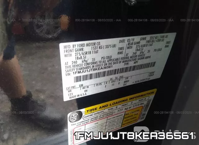 1FMJU1JT8KEA36561 фото 10