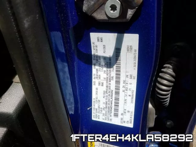1FTER4EH4KLA58292 фото 2