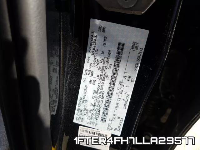 1FTER4FH7LLA29577 фото 2