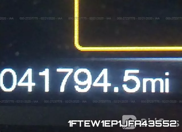 1FTEW1EP1JFA43552 фото 8