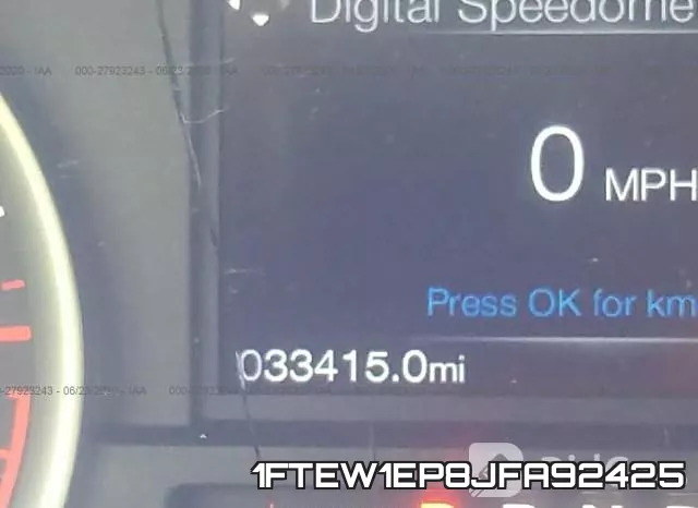 1FTEW1EP8JFA92425 фото 8