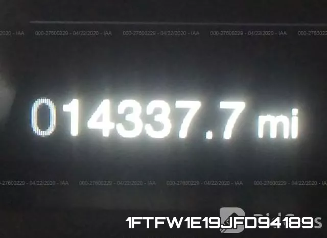 1FTFW1E19JFD94189 фото 8
