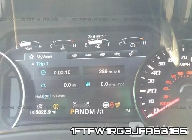 1FTFW1RG3JFA63185 фото 8