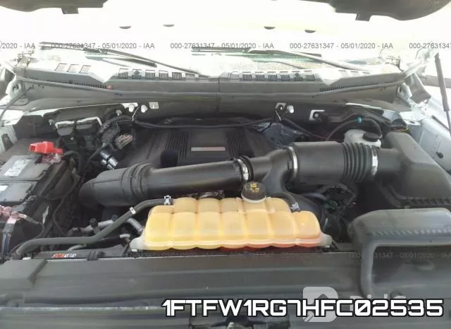1FTFW1RG7HFC02535 фото 2