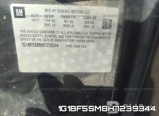 1G1BF5SM8H7239344 фото 10
