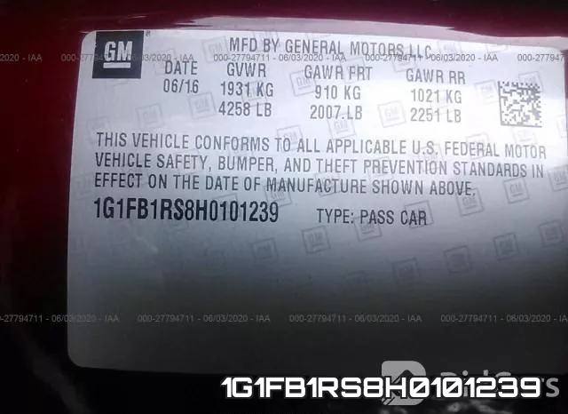 1G1FB1RS8H0101239 фото 10