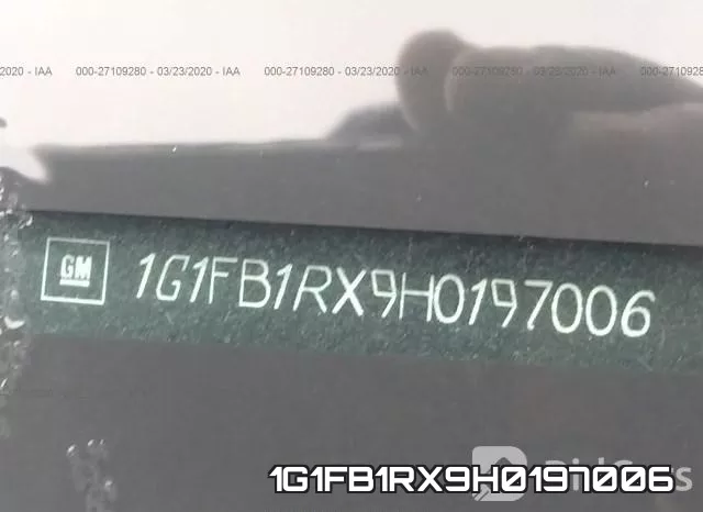 1G1FB1RX9H0197006 фото 10