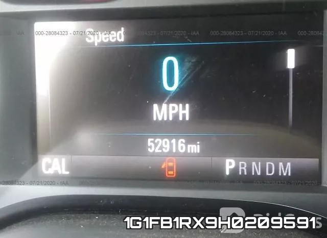 1G1FB1RX9H0209591 фото 8