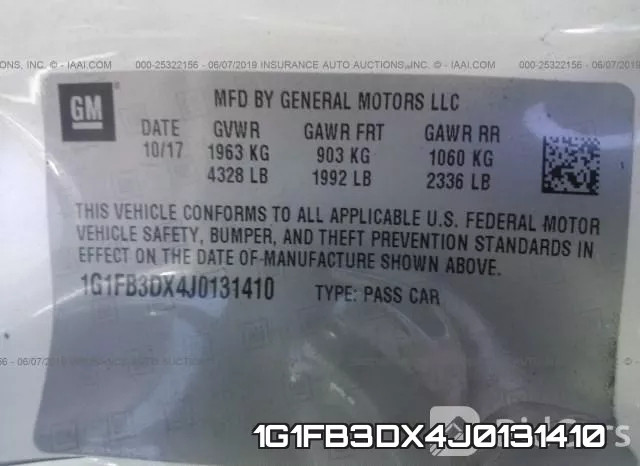 1G1FB3DX4J0131410 фото 10