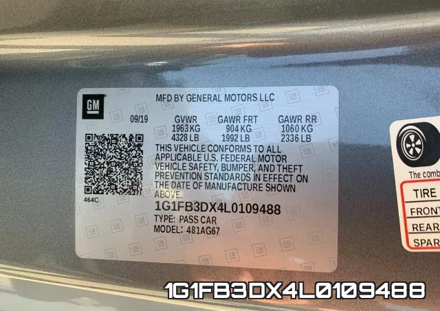 1G1FB3DX4L0109488 фото 2