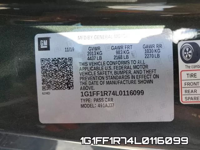 1G1FF1R74L0116099 фото 2