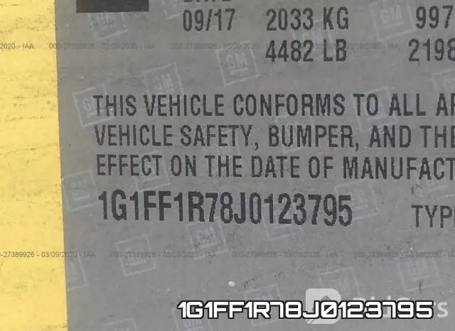 1G1FF1R78J0123795 фото 10