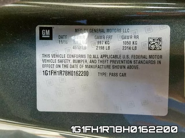 1G1FH1R78H0162200 фото 2