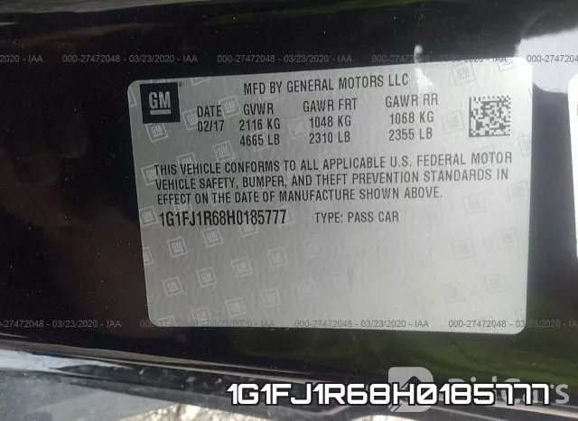 1G1FJ1R68H0185777 фото 10