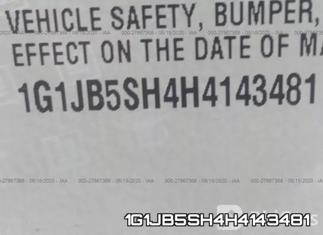 1G1JB5SH4H4143481 фото 10