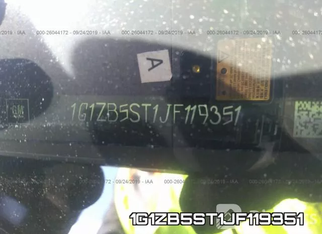 1G1ZB5ST1JF119351 фото 10