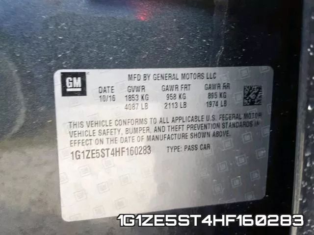 1G1ZE5ST4HF160283 фото 2