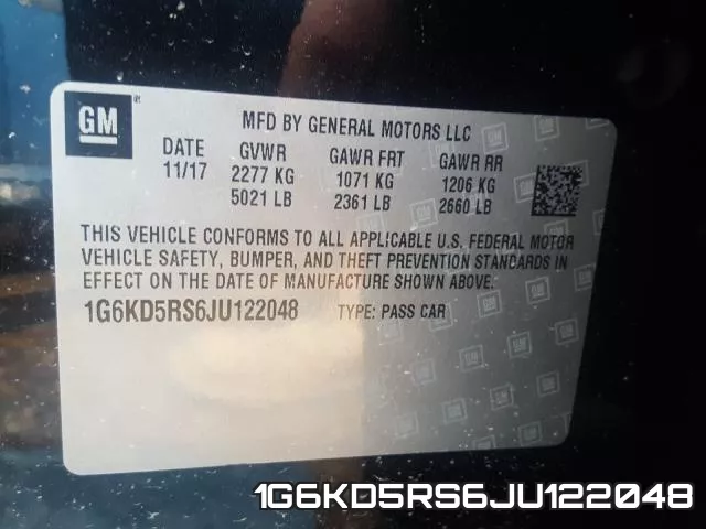 1G6KD5RS6JU122048 фото 2