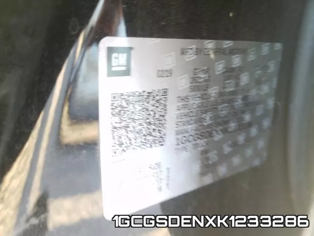1GCGSDENXK1233286 фото 2