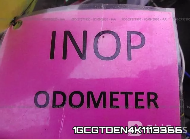 1GCGTDEN4K1113366 фото 8
