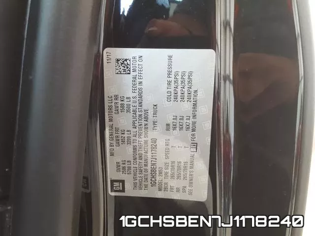 1GCHSBEN7J1178240 фото 2
