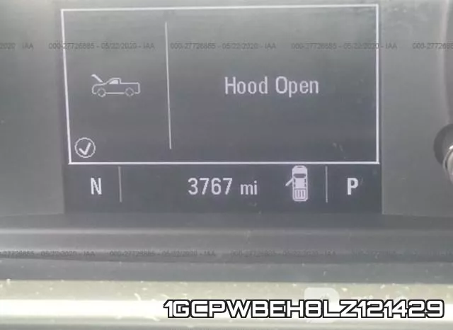 1GCPWBEH8LZ121429 фото 8