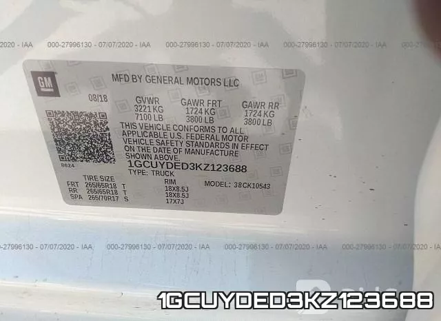 1GCUYDED3KZ123688 фото 10