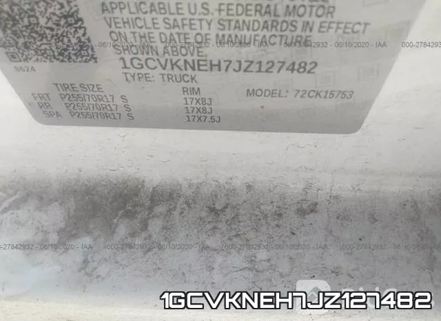 1GCVKNEH7JZ127482 фото 10