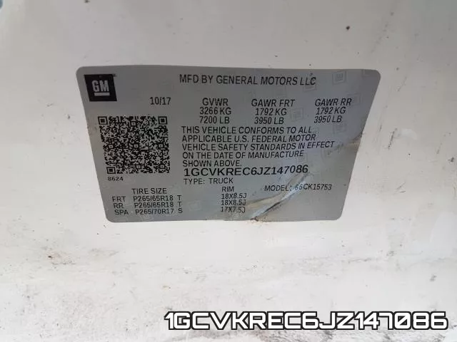 1GCVKREC6JZ147086 фото 2